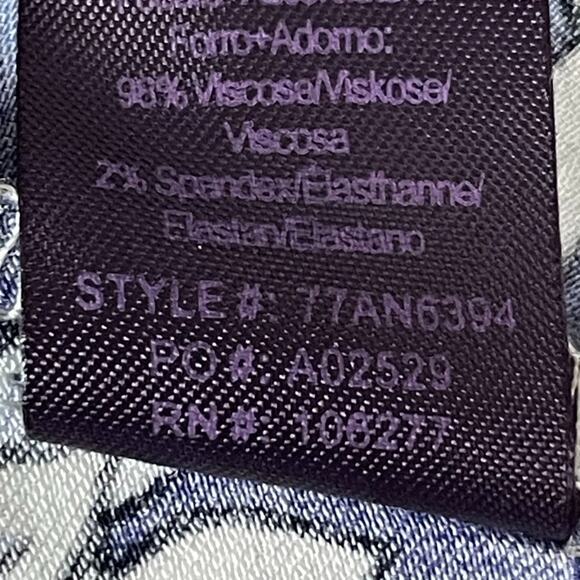 Hale Bob Maxi Dress Size M Boho Velvet Burnout Floral Festival Slit Viscos Blend - Picture 11 of 14